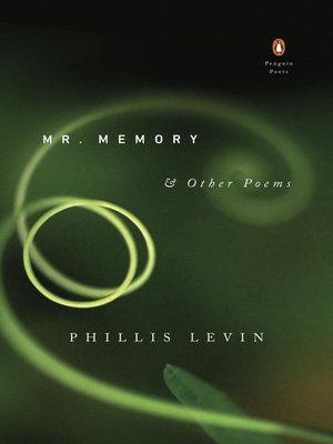 cover image of Mr. Memory & Other Poems